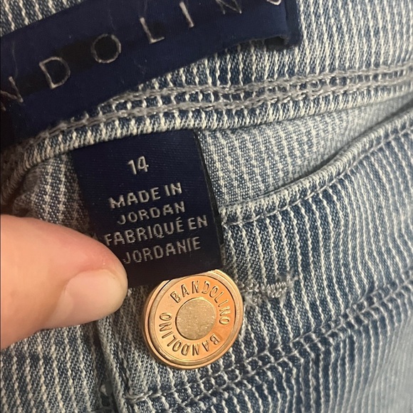 Bandolino Sky Blue Ankle Jeans - Picture 3 of 11